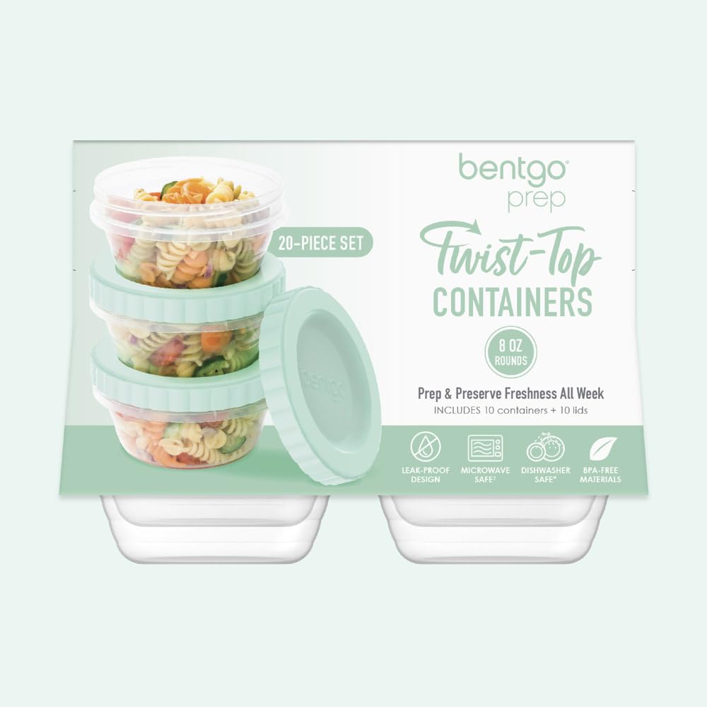Bentgo Prep honeydew color adds a fresh look to meal-prep containers.