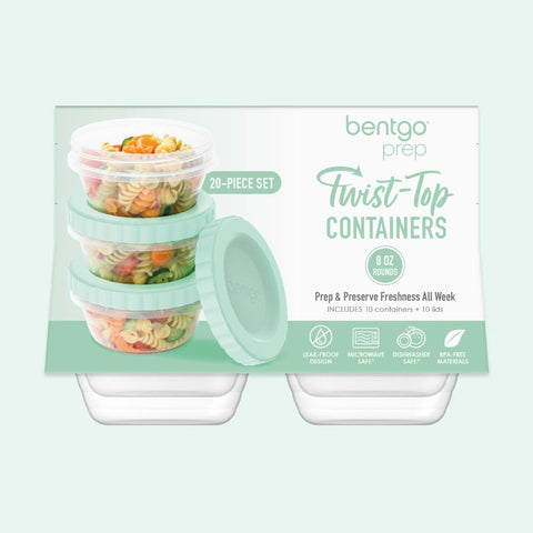 Bentgo Prep honeydew color adds a fresh look to meal-prep containers.