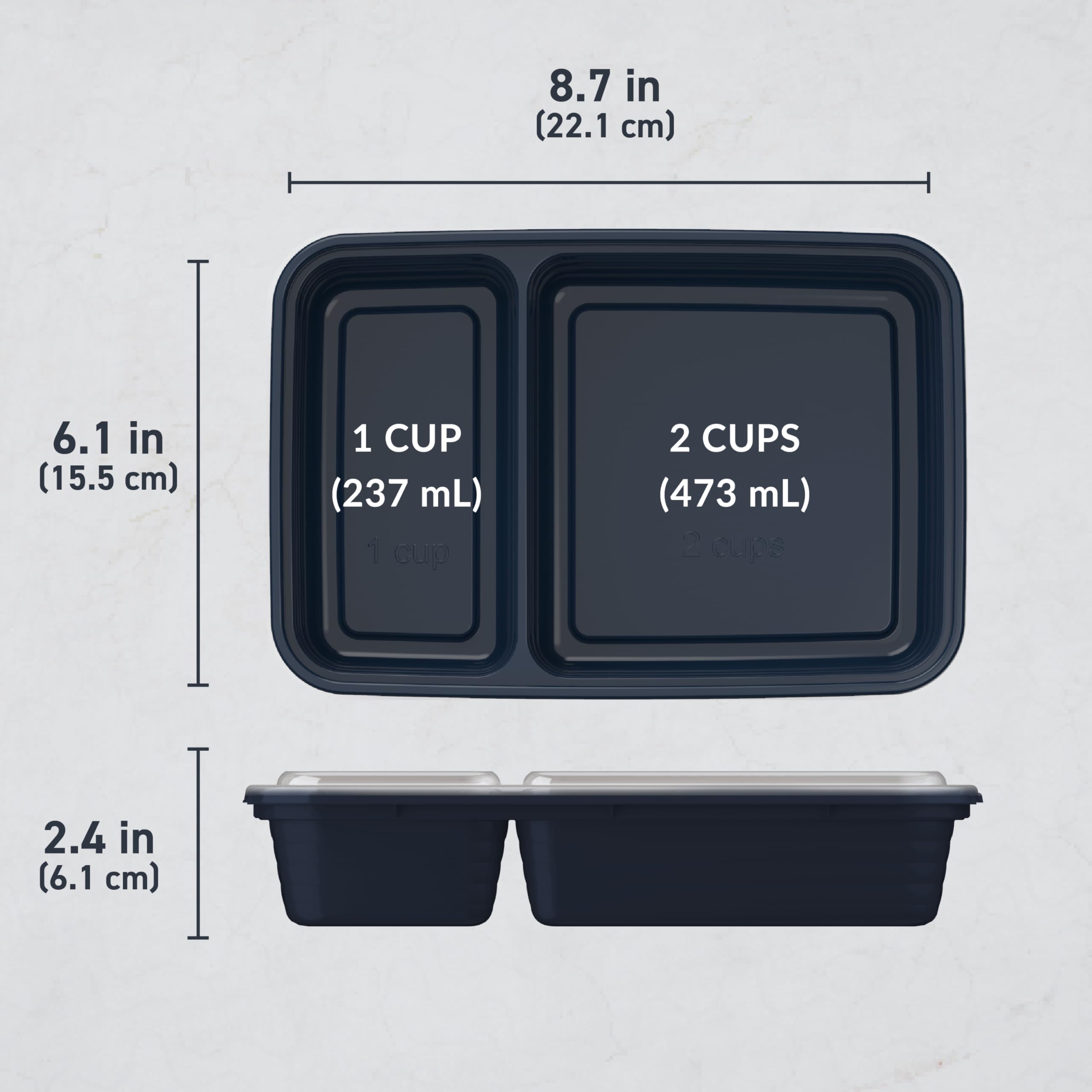 Bentgo Prep top-shelf dishwasher-safe trays for easy cleanup after meals.