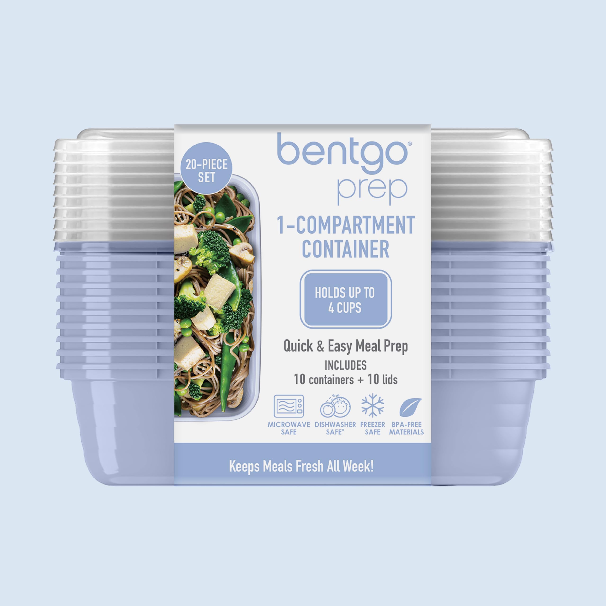 Bentgo Prep durable, reusable design reduces single-use plastics.