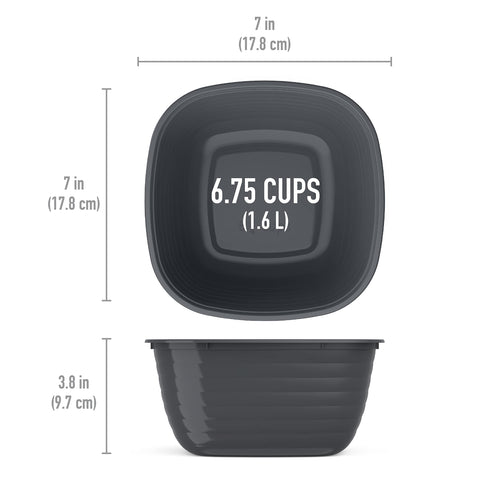 Bentgo Prep embossed volume helps with portion control at a glance.