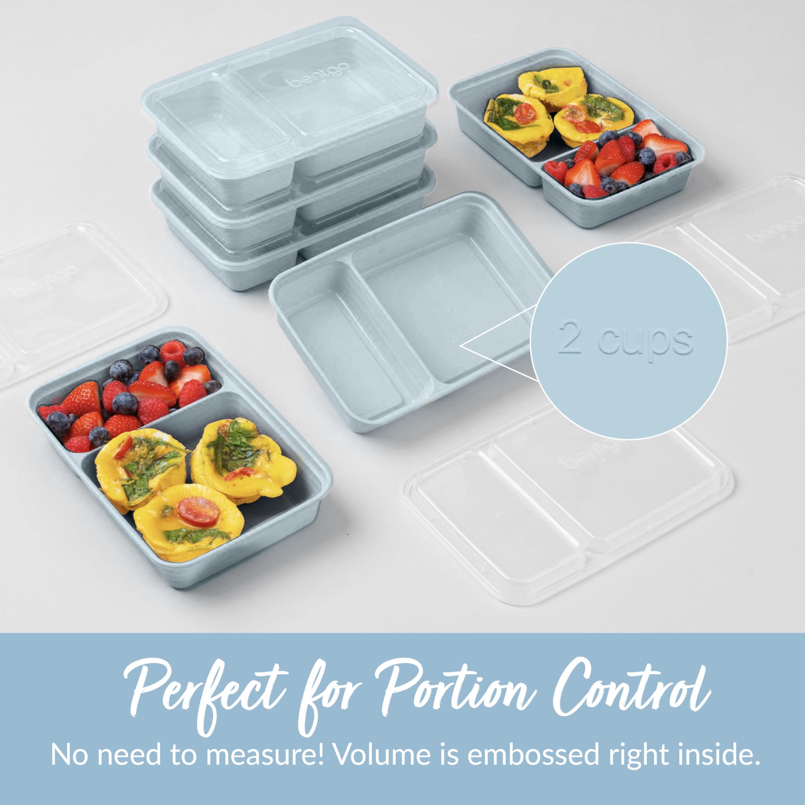 Bentgo Prep freezer-safe containers store leftovers without confusion.