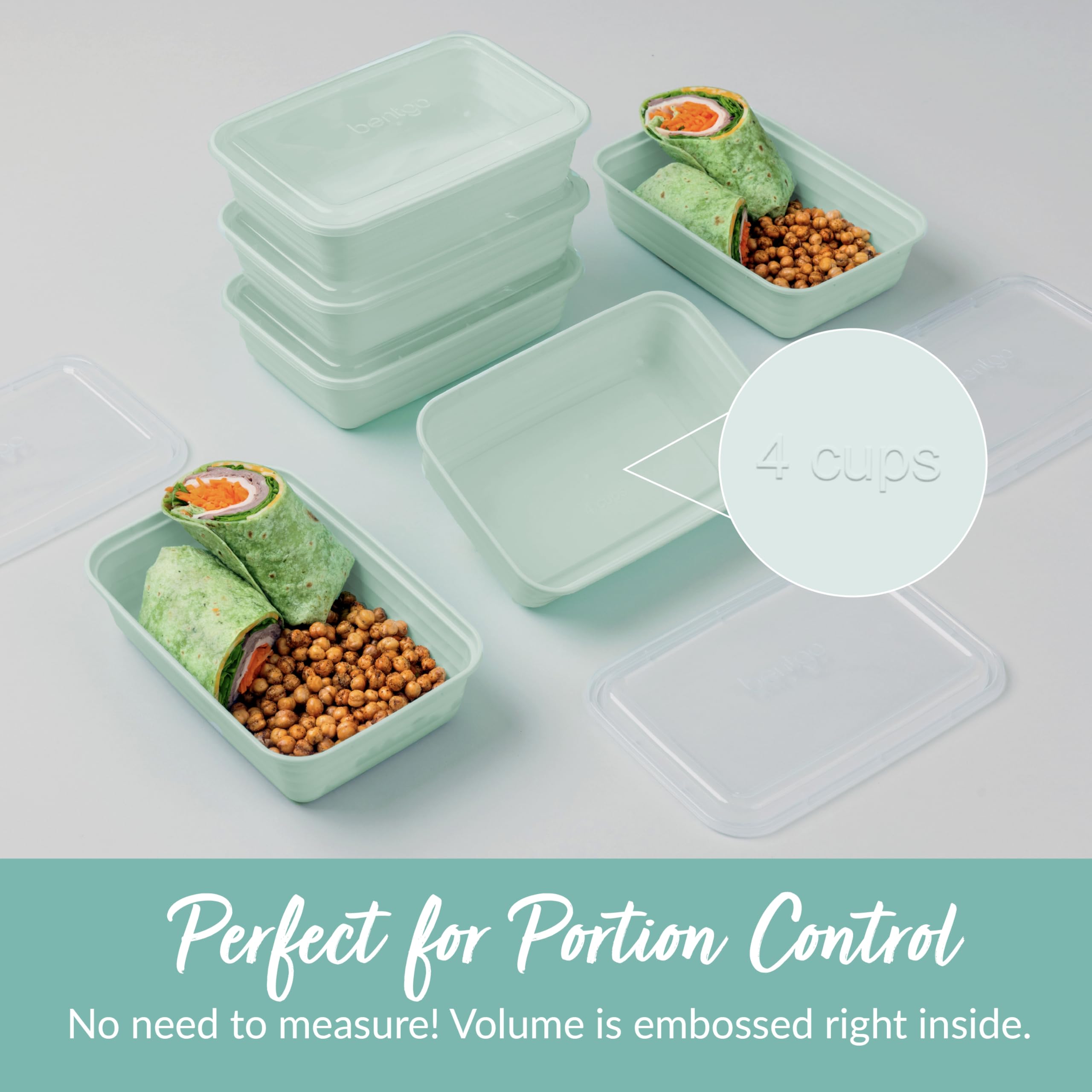 Bentgo Prep freezer-safe containers preserve freshness in cold storage.