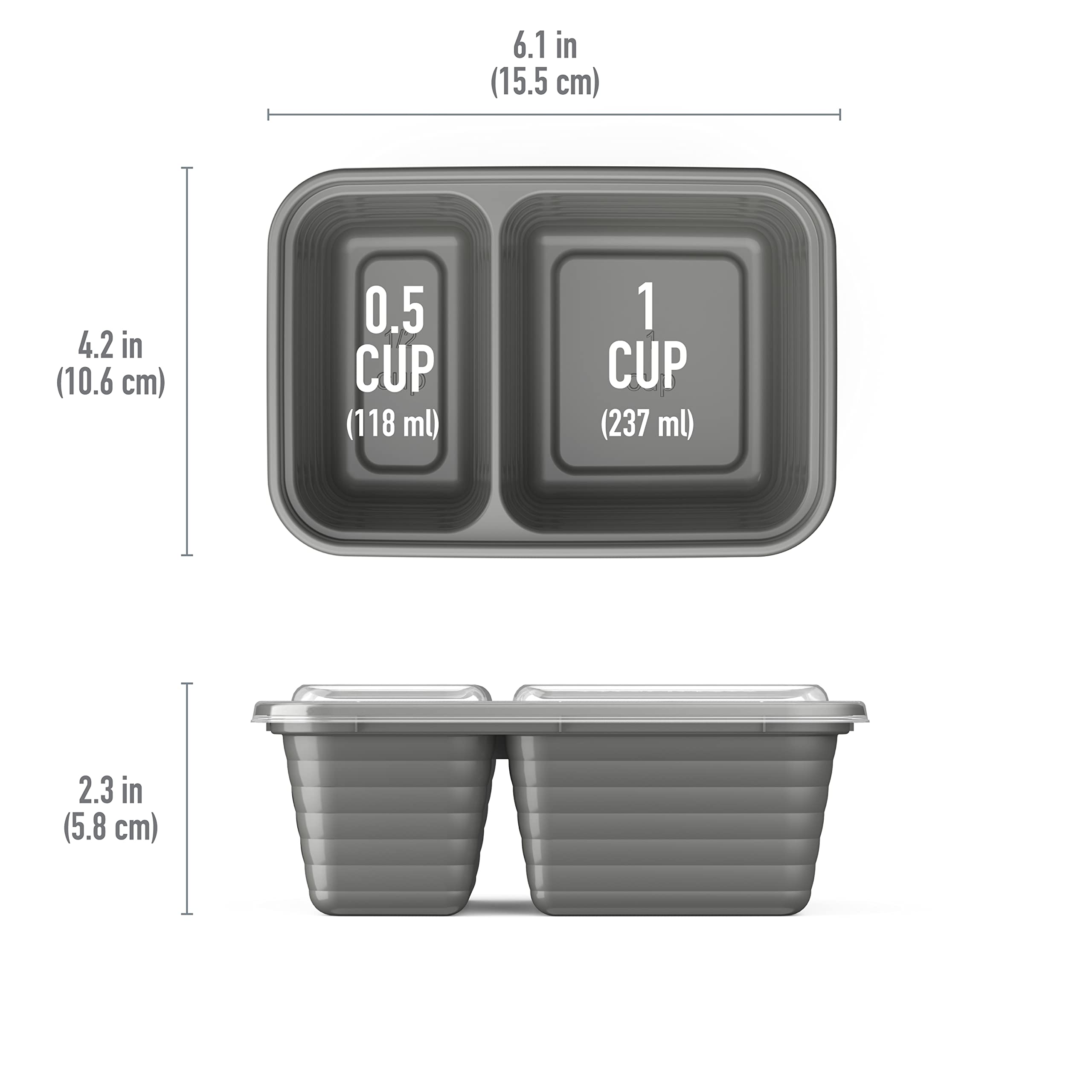 Bentgo Prep freezer-safe trays preserve freshness in the freezer.