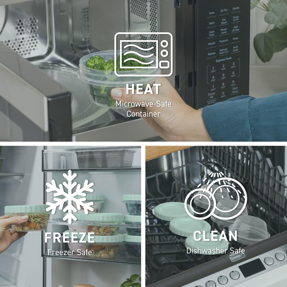 Bentgo Prep microwave-safe, freezer-safe, and dishwasher-safe for easy reheating.