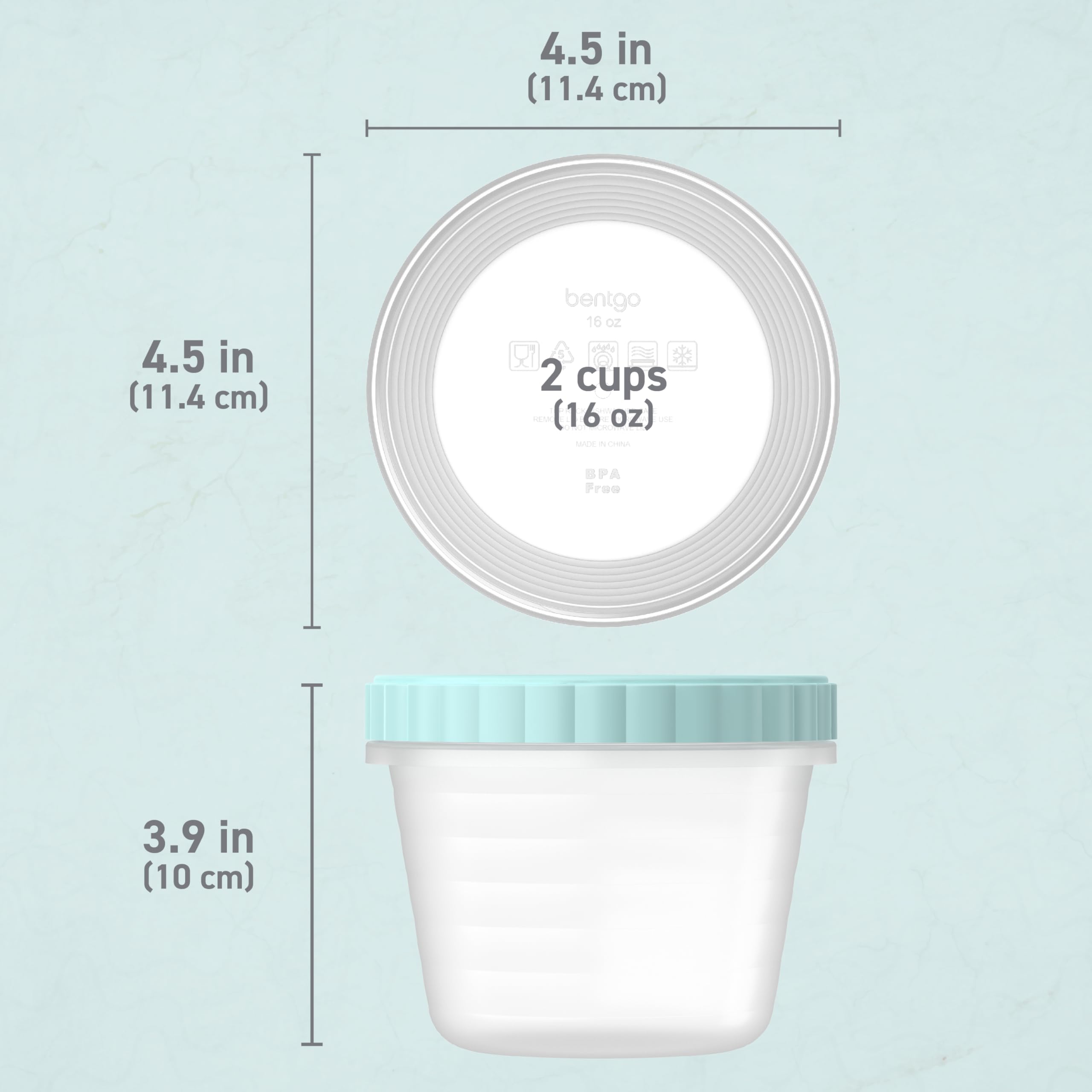 Bentgo Prep PFAS-free and BPA-free materials support reuse.