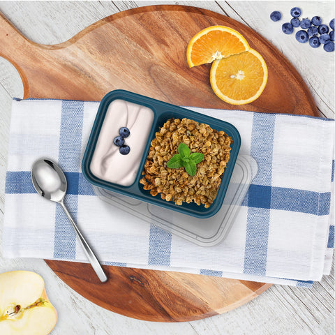 Bentgo Prep PFAS- and BPA-free materials promote safe reuse.