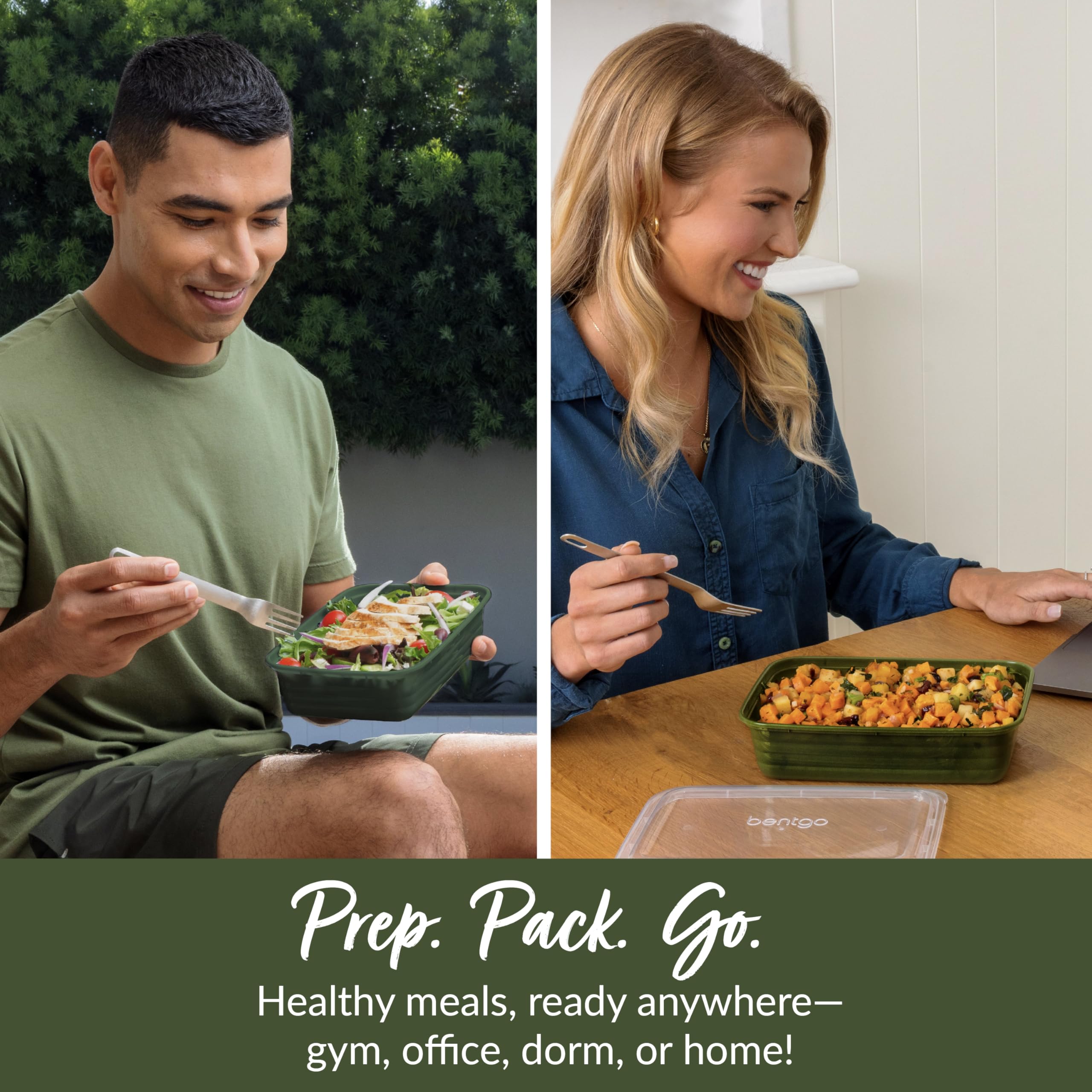 Bentgo Prep PFAS-free and BPA-free materials ensure safe storage.