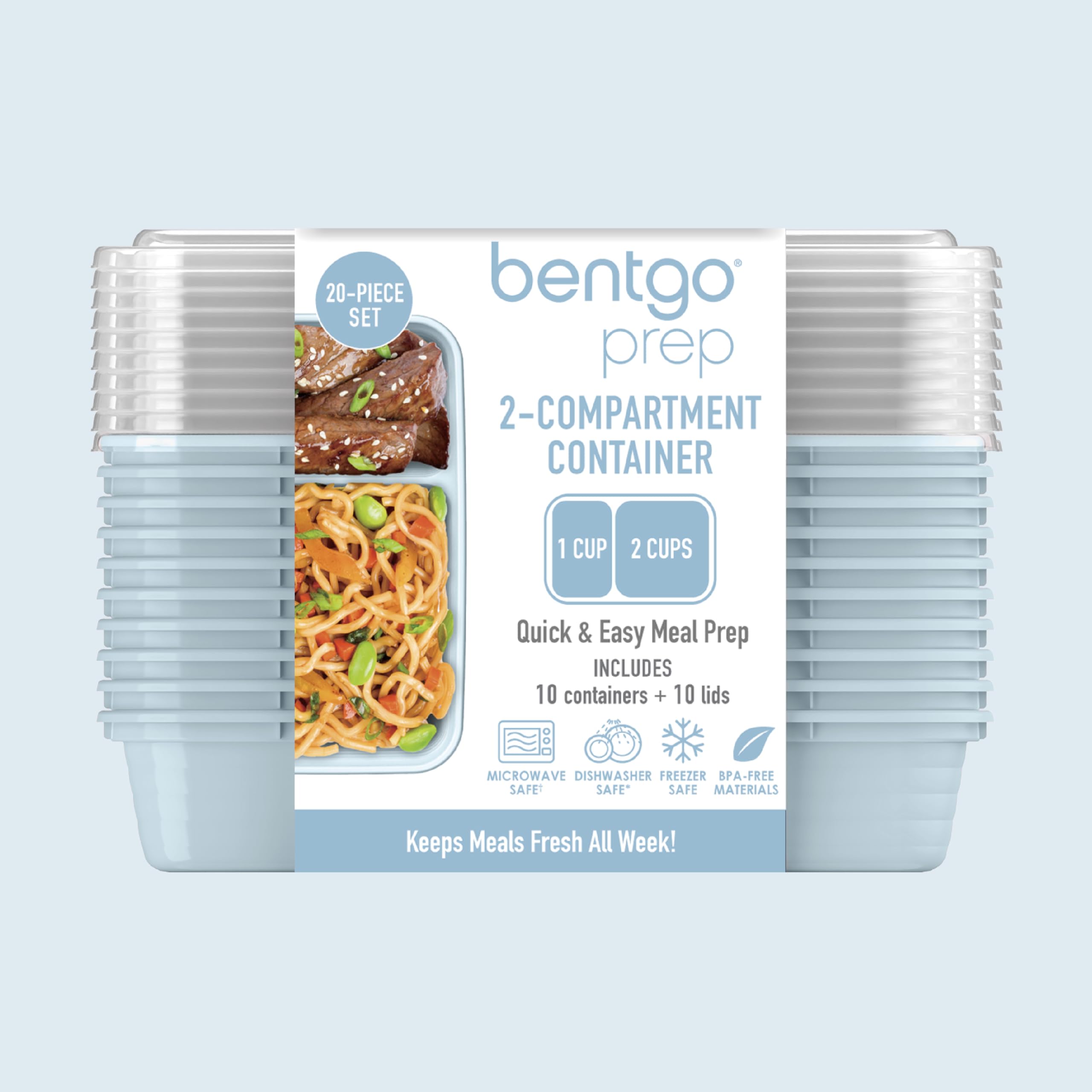 Bentgo Prep portions for on-the-go meals and balanced days.