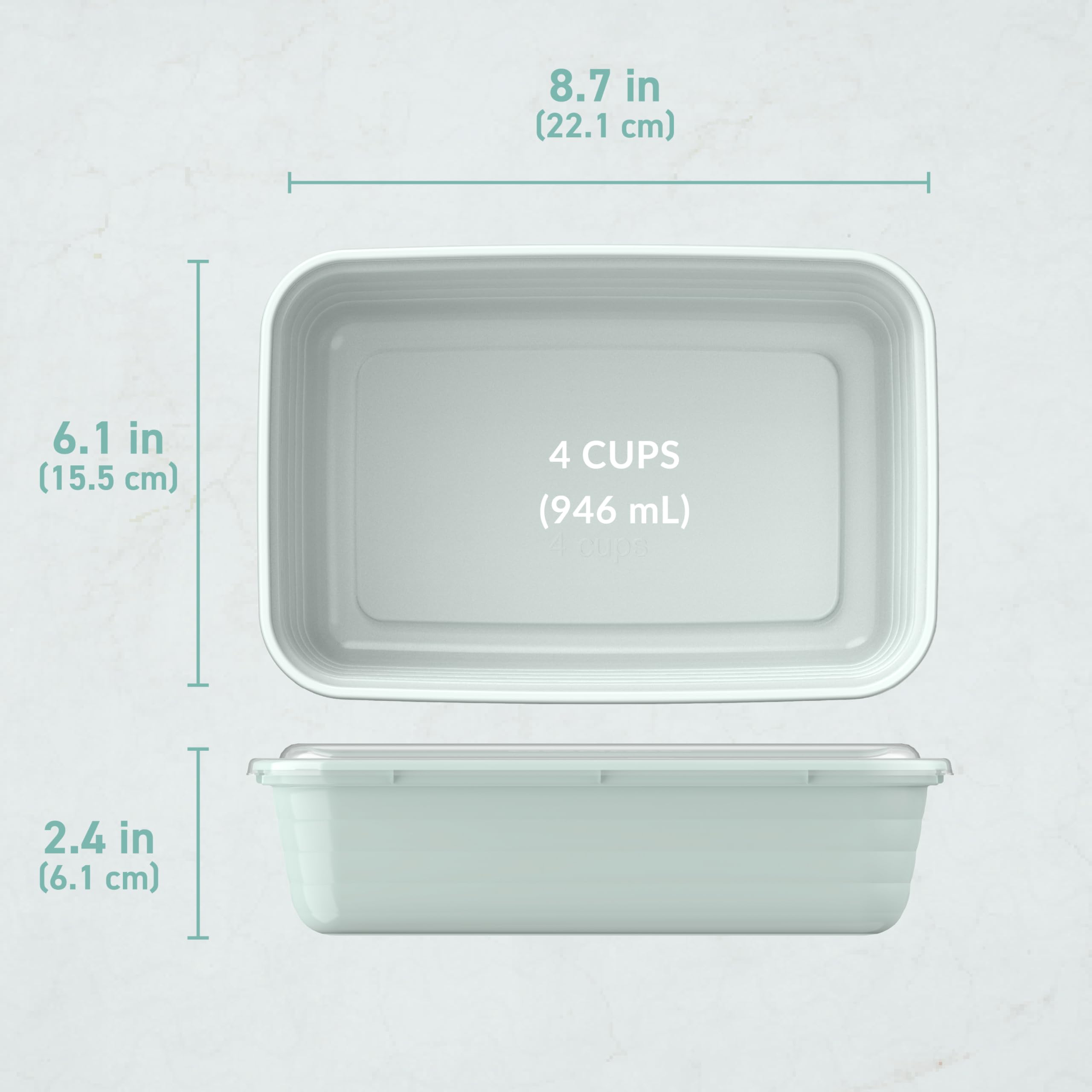 Bentgo Prep lids are top-shelf dishwasher safe for easy cleanup.