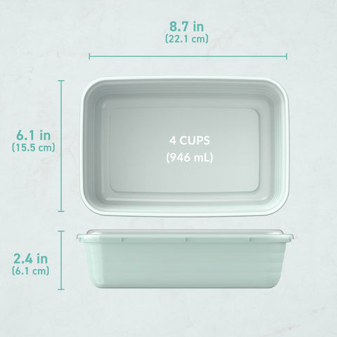 Bentgo Prep lids are top-shelf dishwasher safe for easy cleanup.