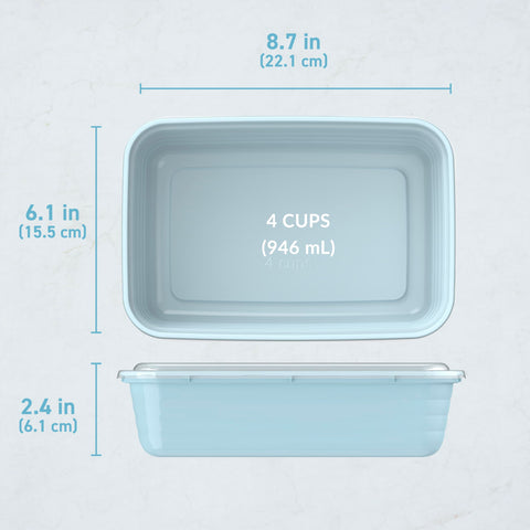 Bentgo Prep top-shelf dishwasher-safe containers for simple cleanup.
