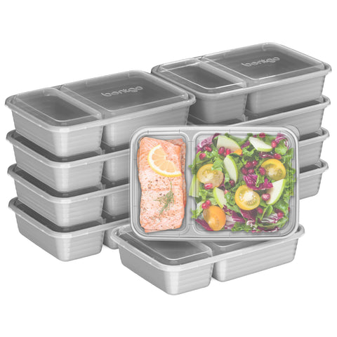 Bentgo Prep two-compartment tray supports portion control for meals