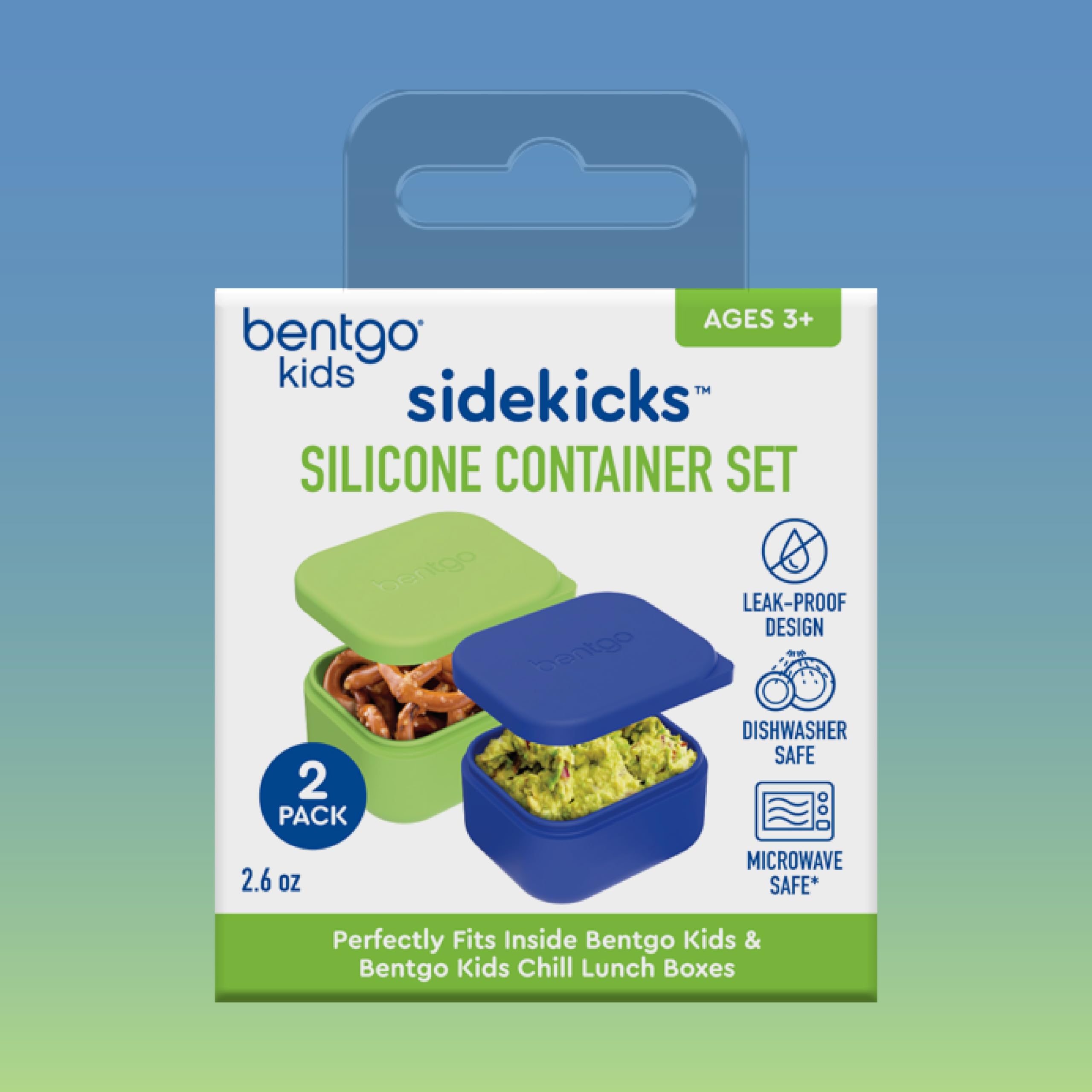 Bentgo Sidekicks compact snack cup complements Bentgo lunch boxes.