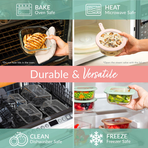 Bentgo Signature steam-vent lid enabling safe venting during microwave heating.