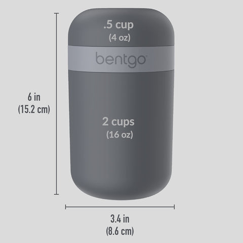 Bentgo Snack Cup top rack dishwasher safe for easy cleaning
