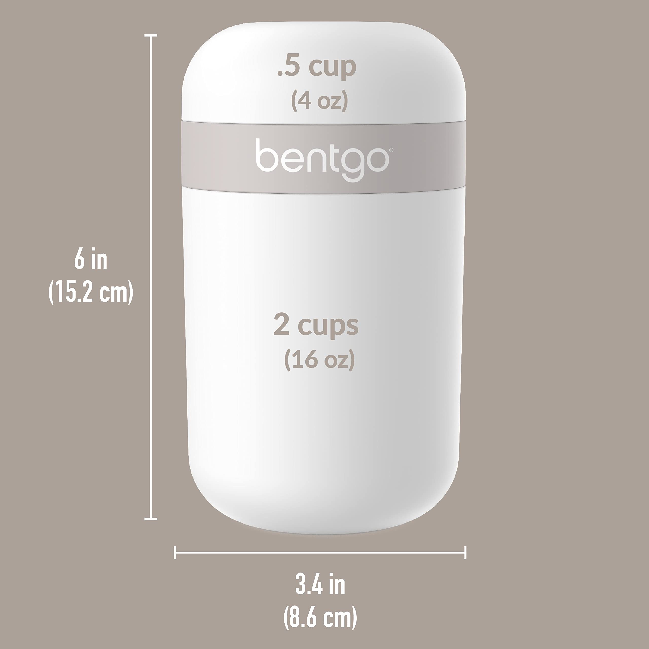 Bentgo Snack Cup is dishwasher-safe for easy cleanup after meals.