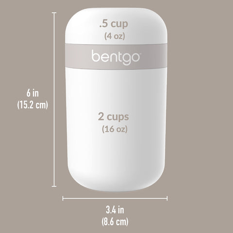 Bentgo Snack Cup is dishwasher-safe for easy cleanup after meals.