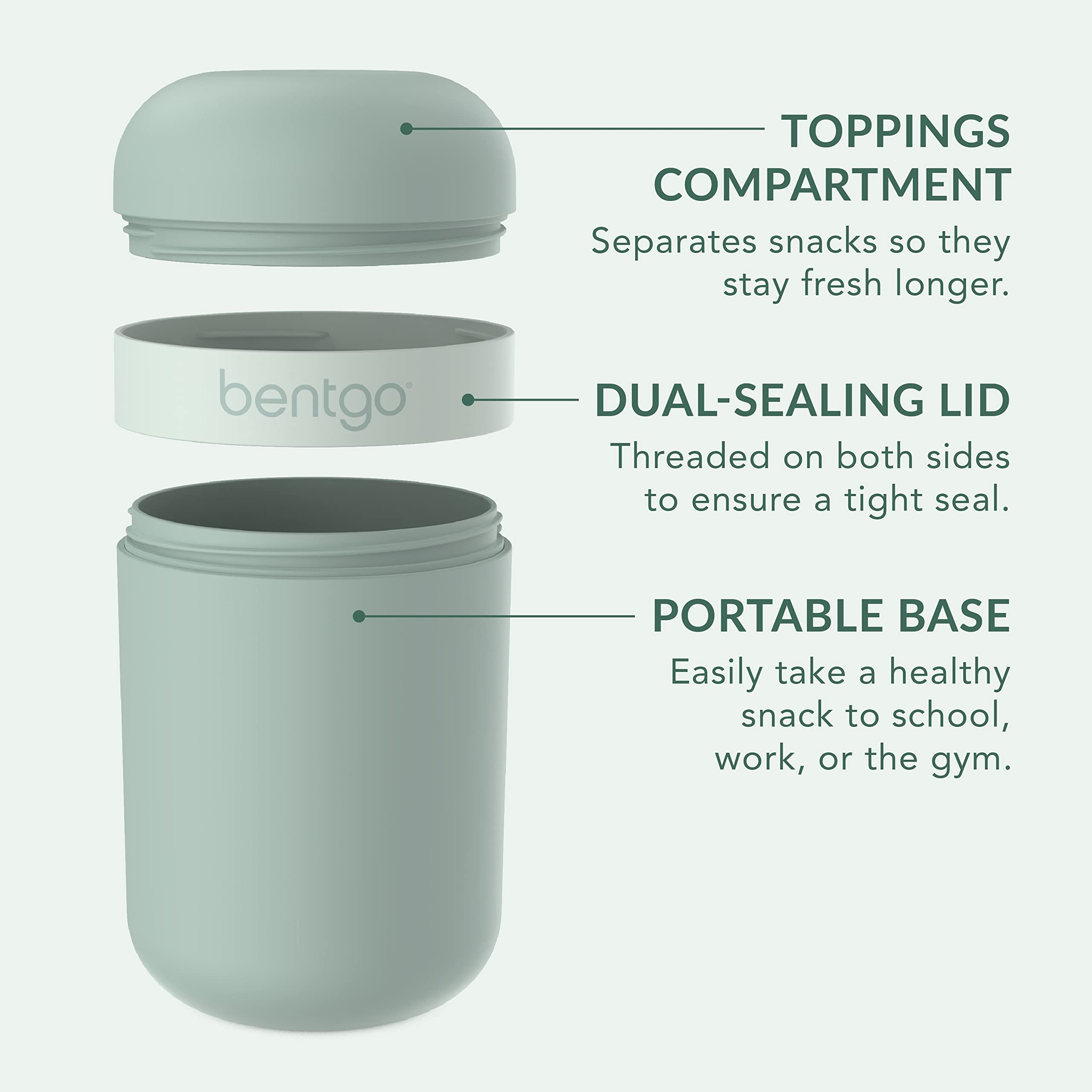 Base is microwave-safe for quick warm-ups and convenient meals.