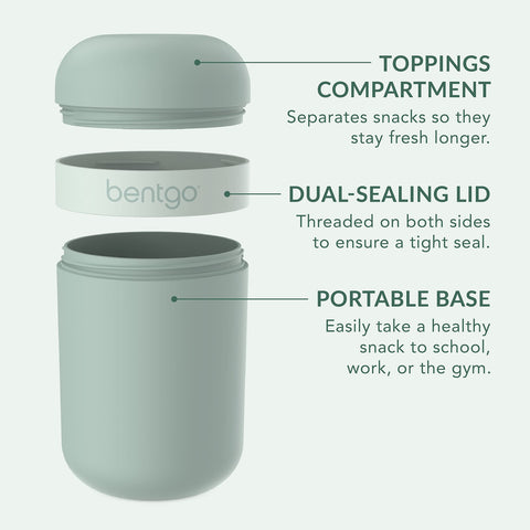 Base is microwave-safe for quick warm-ups and convenient meals.