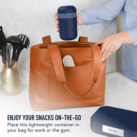 Bentgo Snack Cup toppings-compartment keeps mix-ins fresh and separate