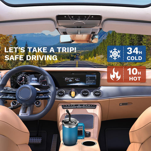 BENZZO leakproof 2-in-1 lid demonstrated during travel