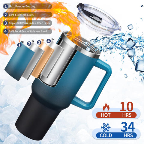 BENZZO 40oz stainless steel body highlighting durable construction