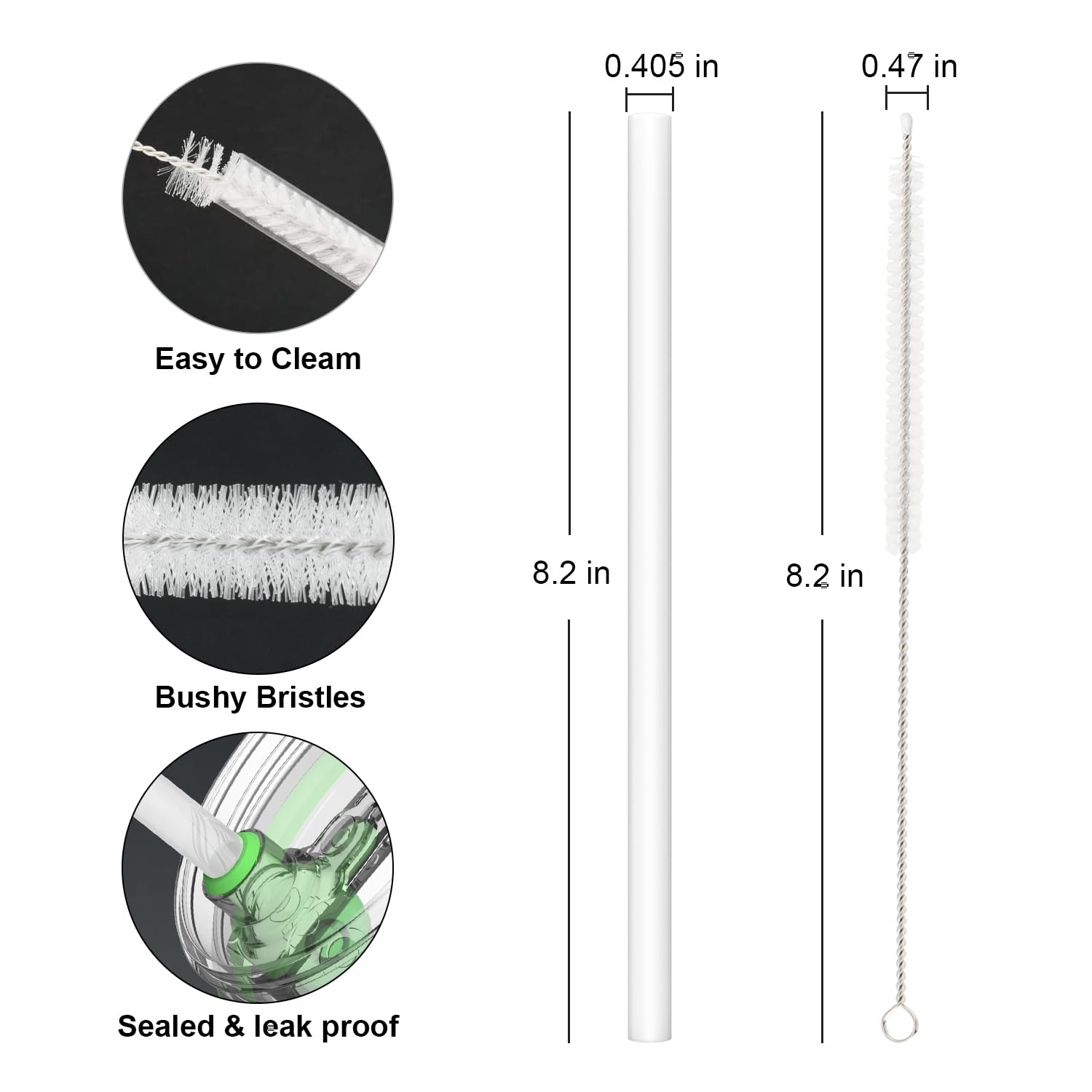 Beonsky cleaning brush with straw set keeps Hydrojug accessories spotless.