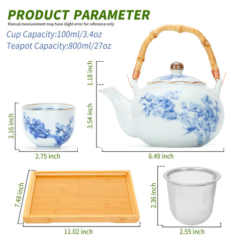 Beozinz teapot with stainless steel infuser delivers a smooth brew