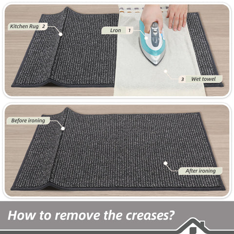BEQHAUSE charcoal rug adds stylish color to any decor
