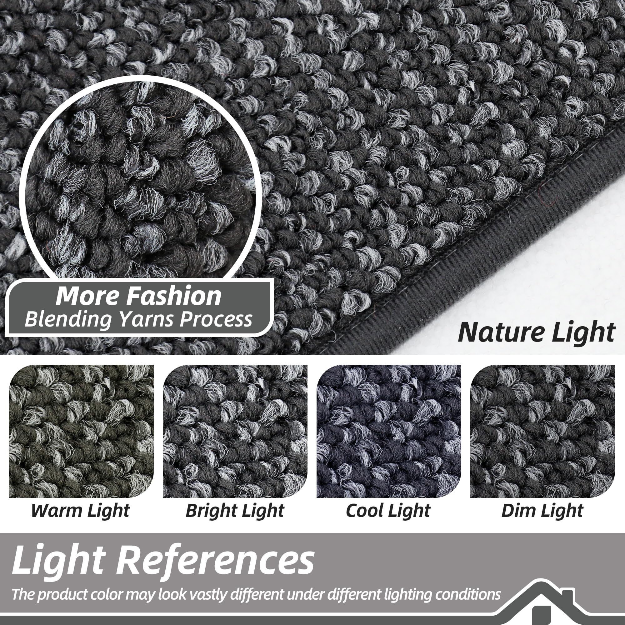BEQHAUSE durable weave maintains color and wear over time