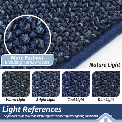 BEQHAUSE kitchen rug durable weave built for daily kitchen traffic.