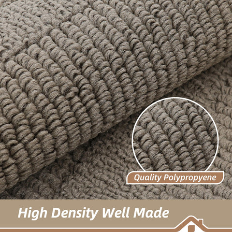 BEQHAUSE kitchen mat at sink area protecting floors during dishwashing