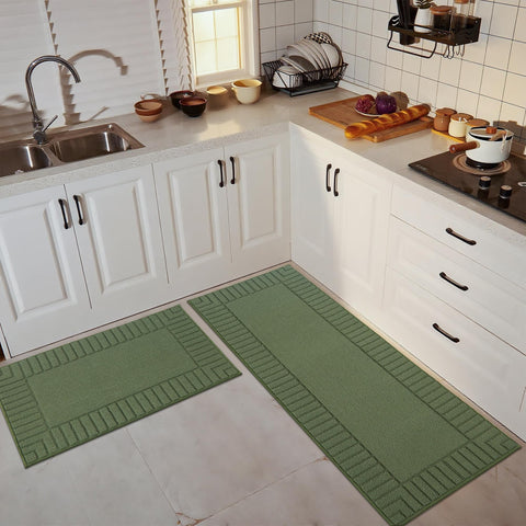 BEQHAUSE kitchen rug foldable storage option for compact spaces