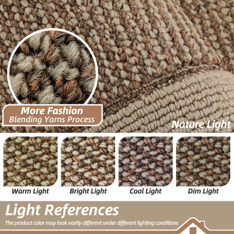 BEQHAUSE kitchen rug is machine washable for quick cleaning and reuse.
