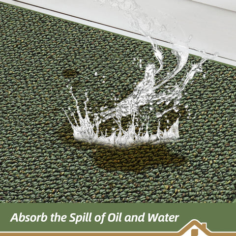 BEQHAUSE stain-resistant fibers resist sauces for easy cleanup.