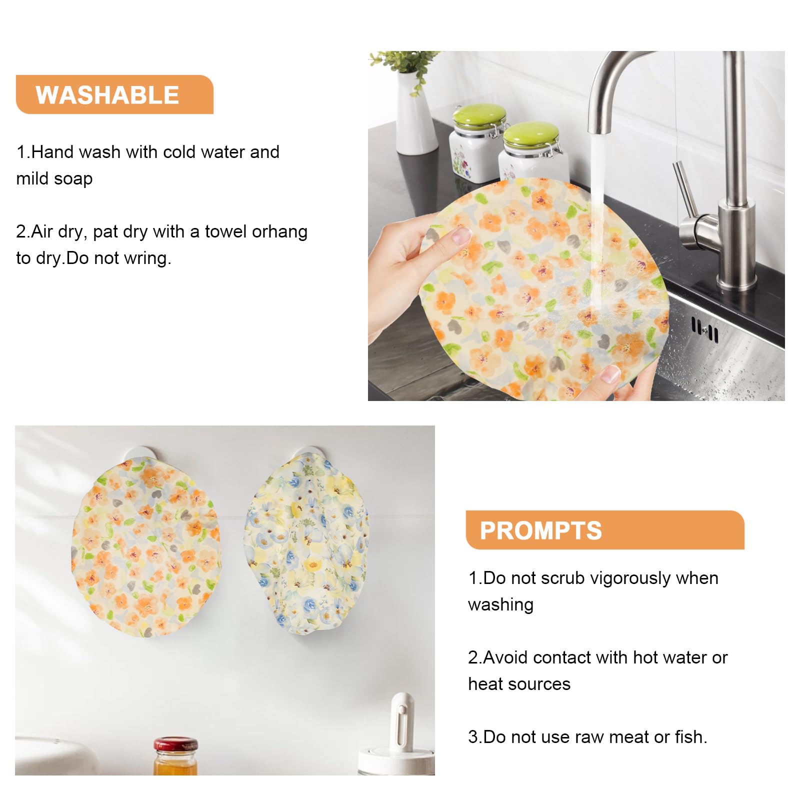 BERBAM reusable cover protects leftovers while cutting plastic waste