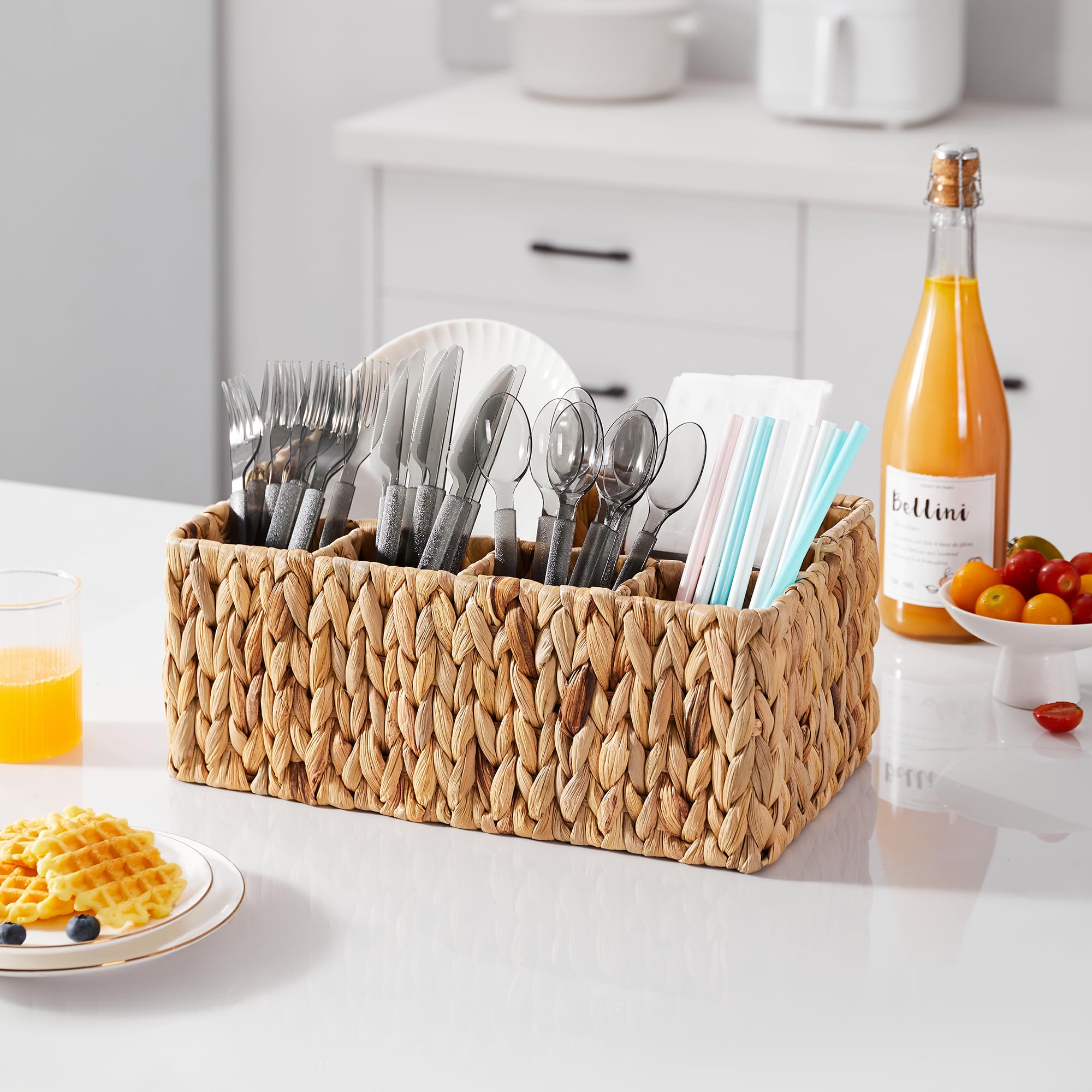 Berdeng Utensil Caddy outdoors for picnics and easy serving.