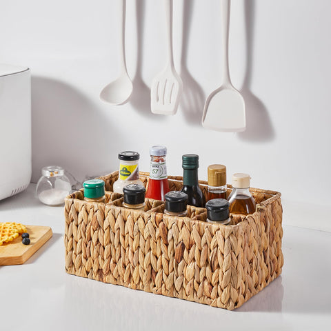 Berdeng Utensil Caddy silverware holder helps guests locate utensils quickly.