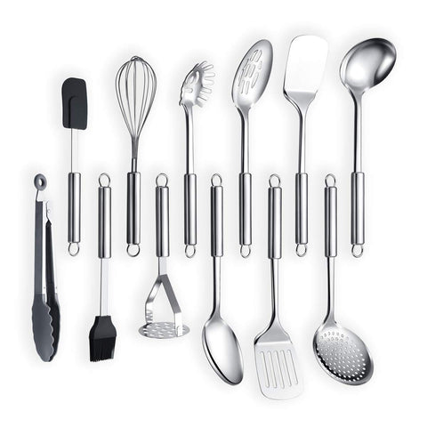 Berglander ladle from 12-piece set with mirror finish for soups and stews