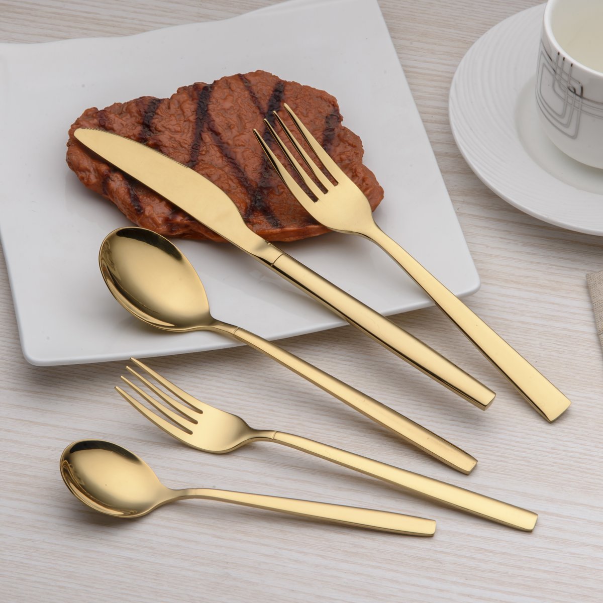 Berglander gold plating close up showing durable surface and scratch resistance.