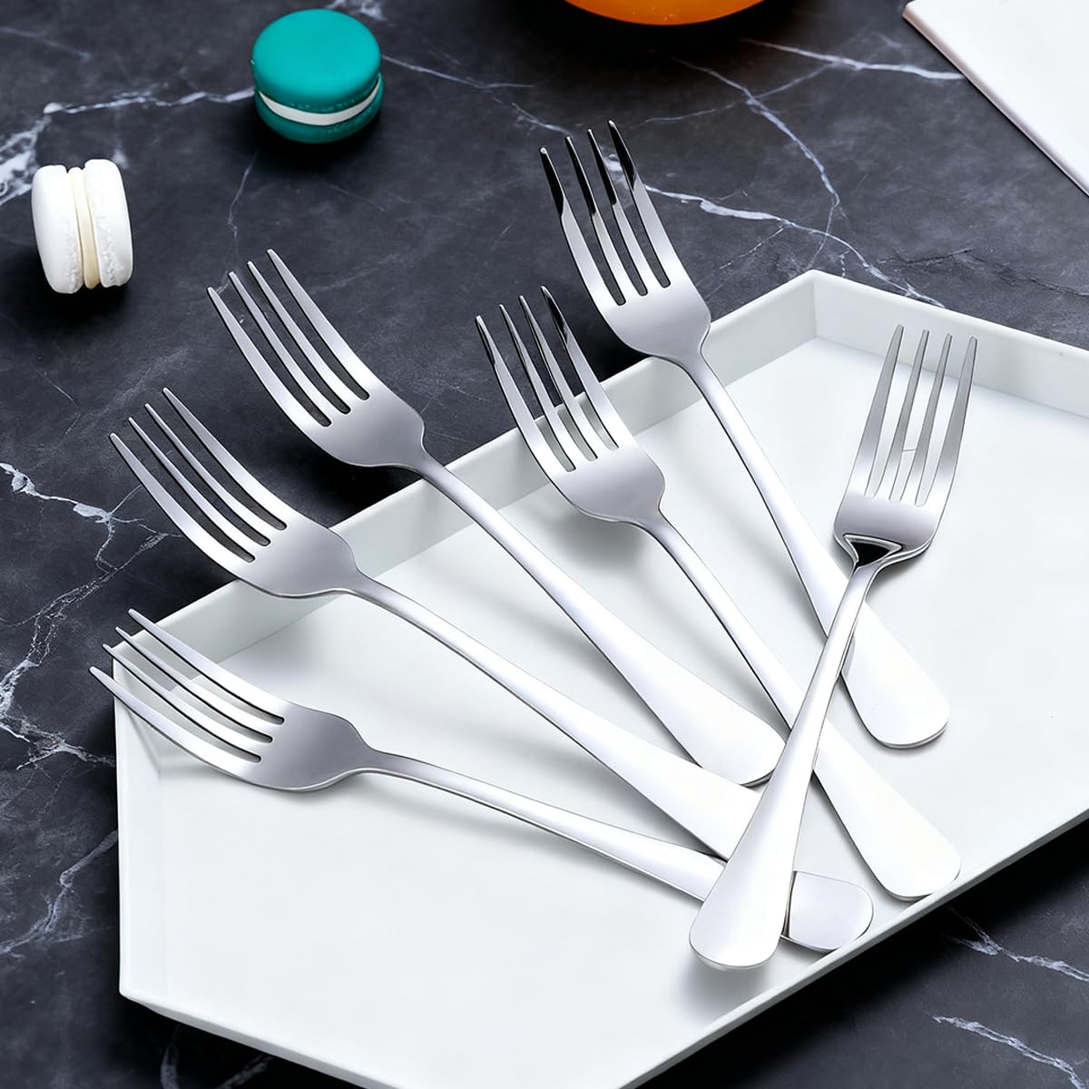 Berglander flatware set supports hotel and cafe service with durable stainless steel.