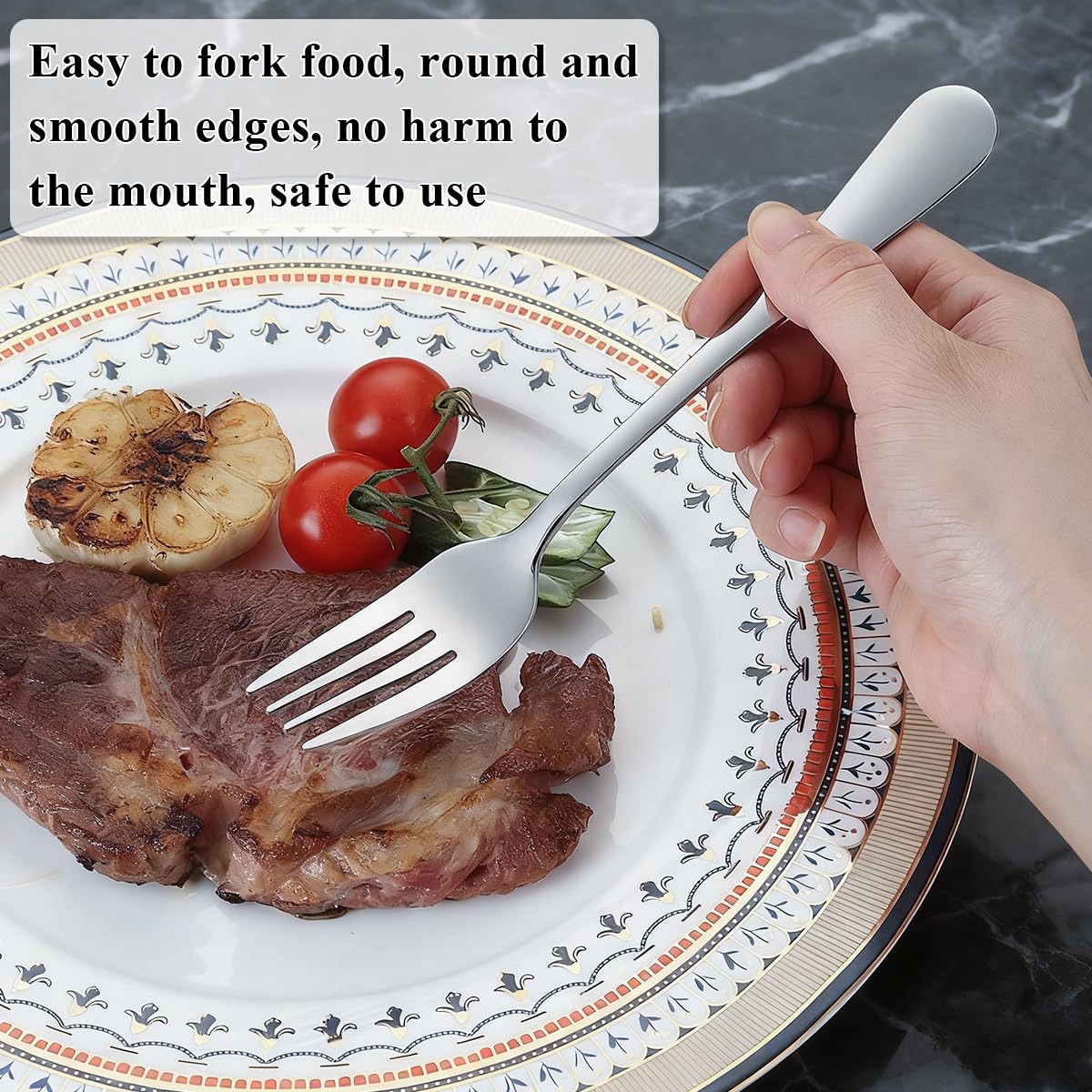 Berglander versatile forks for salads, desserts, and appetizers in homes or venues.