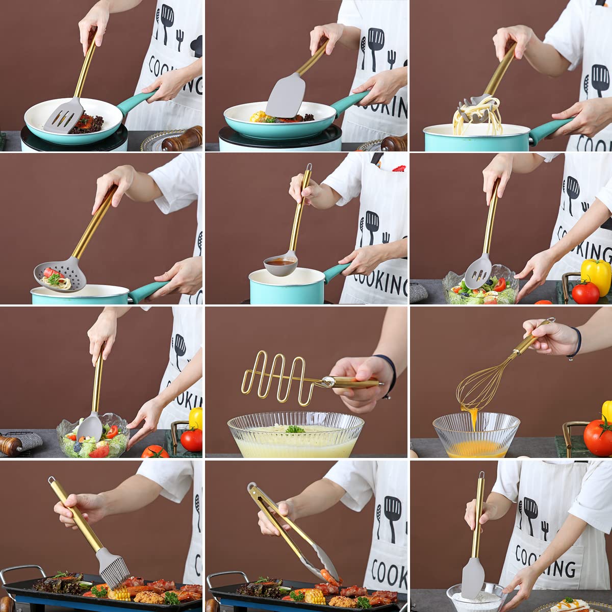 Berglander pasta server handling pasta gently and evenly