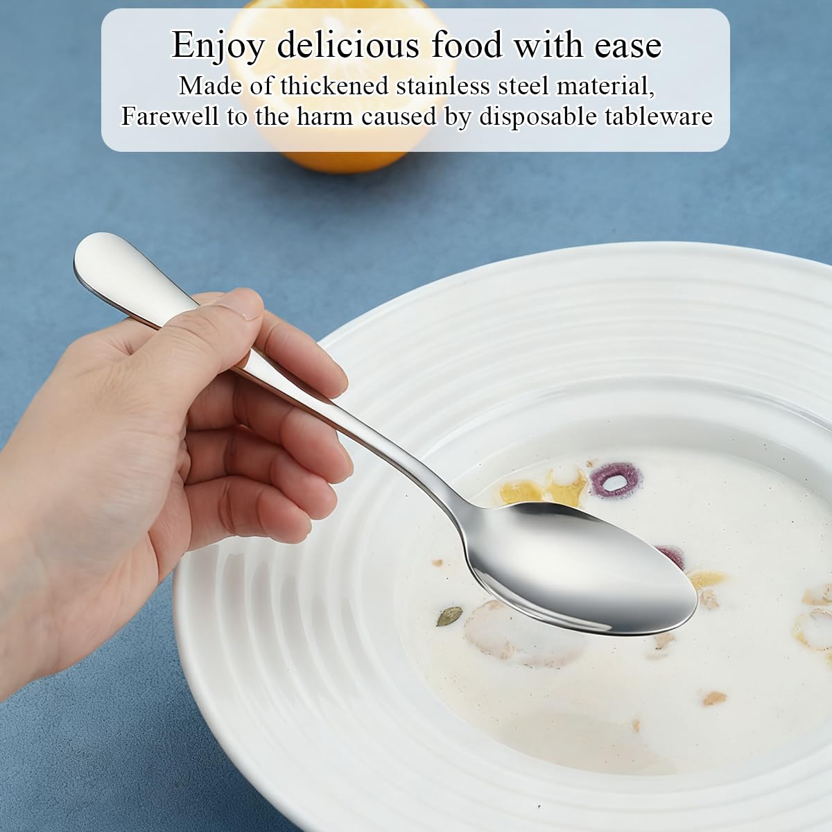 Berglander restaurant-grade spoons suitable for busy dining rooms.