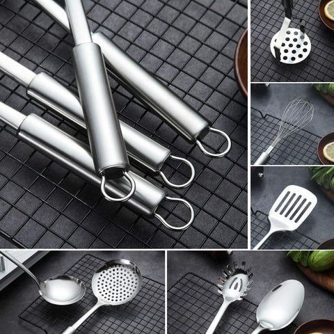 Berglander skimmer with fine mesh for delicate frying and boiling.