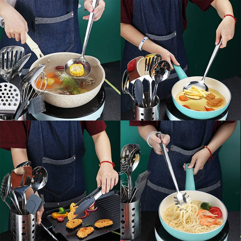 Berglander pasta server keeps pasta portions intact