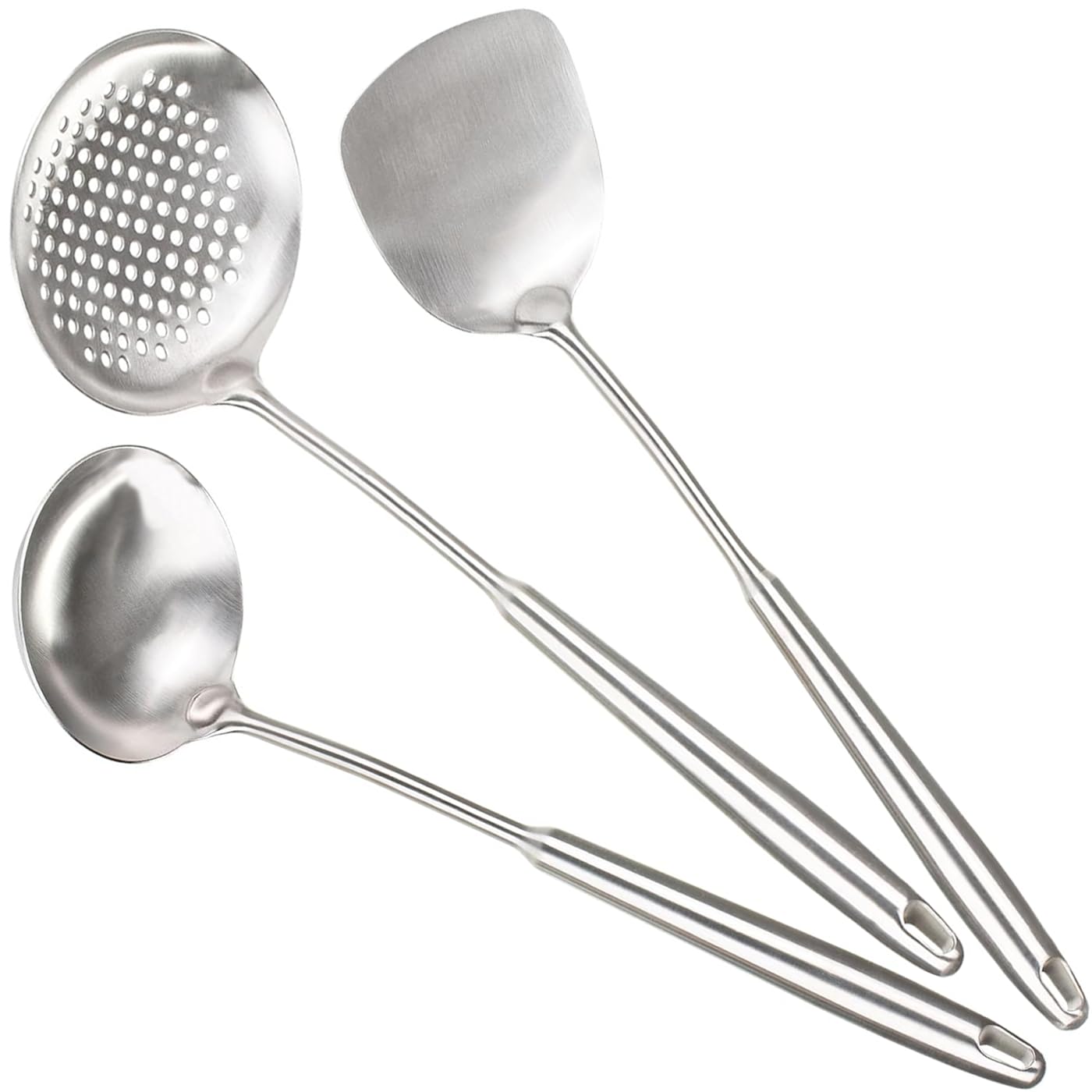 Berglander Wok Spatula Set spatula for high-heat flipping and stirring.