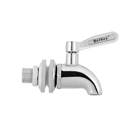 Berkey stainless steel spigot for Berkey systems; easy to install and maintain.