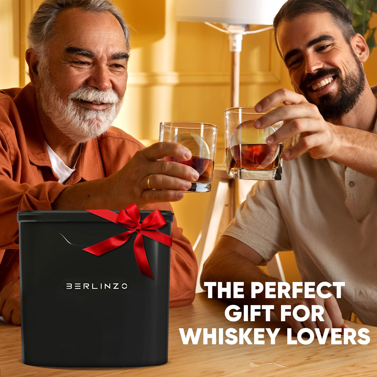 Berlinzo BPA free silicone mold highlights safe odorless ice production